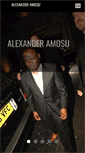 Mobile Screenshot of alexanderamosu.com